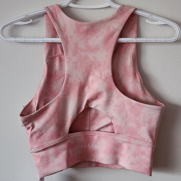 NWT ALL FENIX AUSTRALIA Blush Tie-Dye Leggings and Longline Sports Bra - Picture 6 of 14